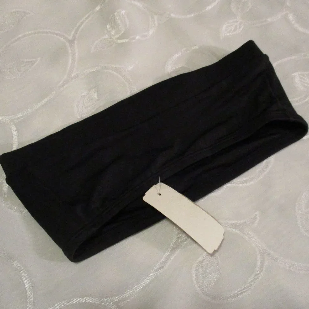 MAIDENFORM BLACK TUBE TOP – STRAPLESS BRA – NWT - Picture 4 of 9